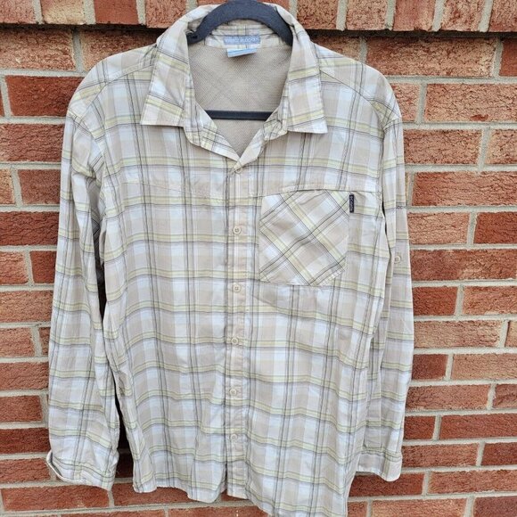 Columbia Insect Blocker Button Down Shirt Women's Size Large - Picture 1 of 6